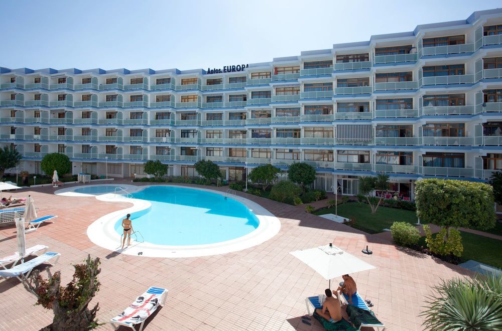 Apartamentos Europa 普拉亚戴尔雷安格莱斯 外观 照片
