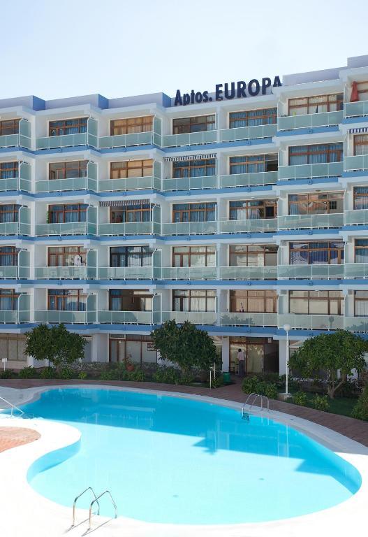Apartamentos Europa 普拉亚戴尔雷安格莱斯 外观 照片